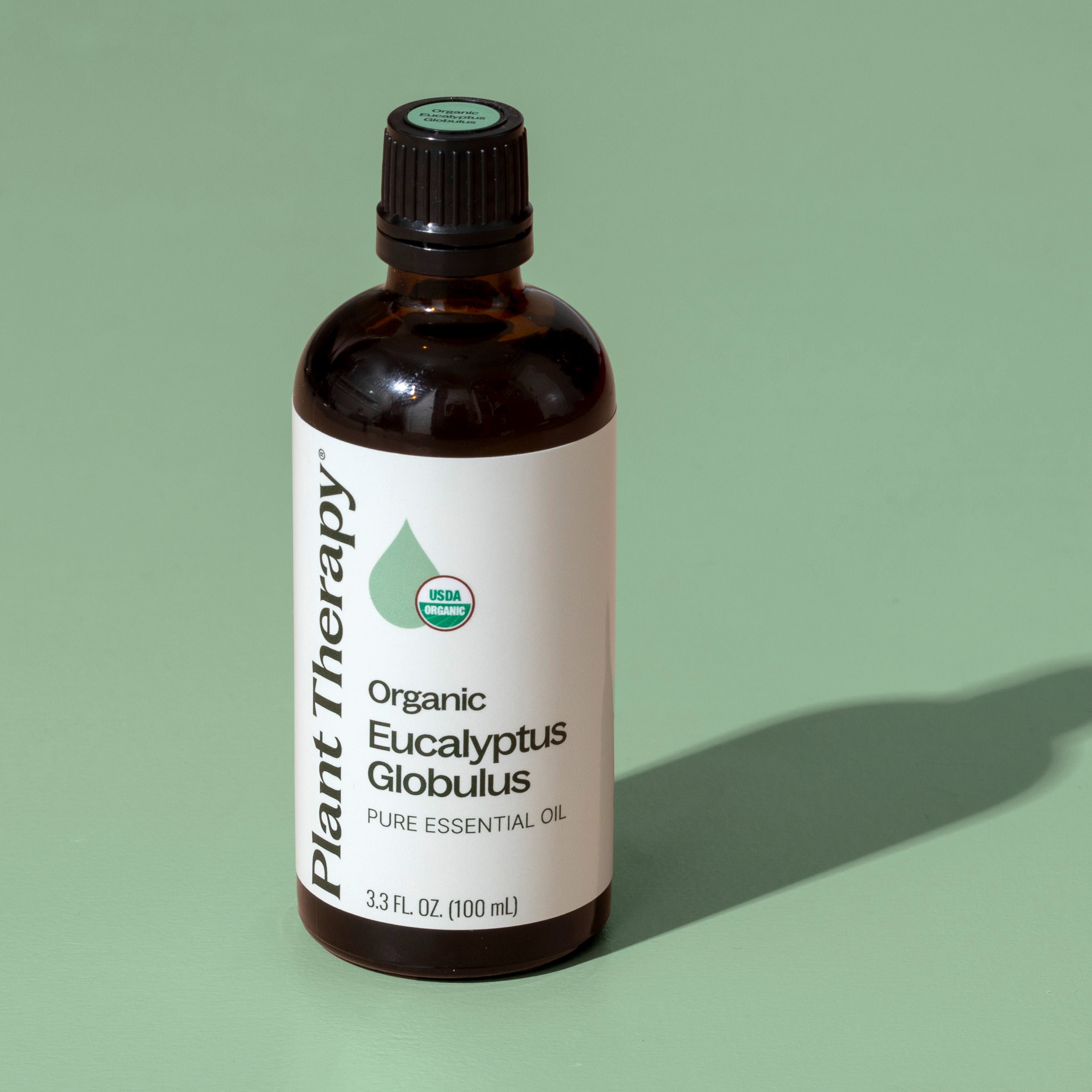 Plant Therapy Organic Eucalyptus Globulus Essential Oils 100% Pure, USDA Certified Organic, Undiluted, Natural Aromatherapy, Therapeutic Grade 100 mL (3.3 oz)