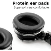 COWIN E7 Active Noise Cancelling Headphones Bluetooth Headphones with Mic Deep Bass Wireless Headphones Over Ear(Black)