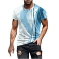 thumbnail image 1 of Camisetas de Manga Larga para Hombres Imprimir Casual Cuello Redondo Camiseta de Manga Corta, Camisetas de Manga Larga para Hombres Algodón, 1 of 5