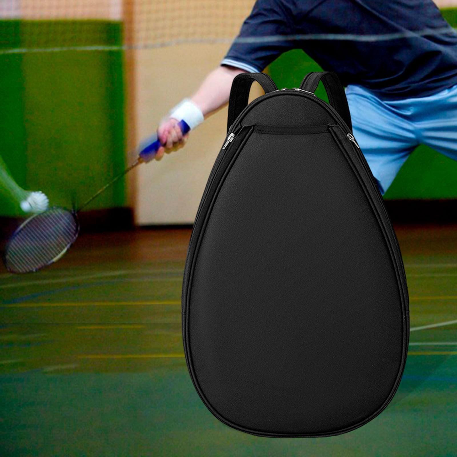 Tennis Bag Backpack Racket Carrier Water Resistant Oxford Fabric for Men Women Pickleball Court Use