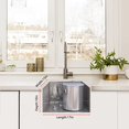 thumbnail image 3 of 2025 New Kitchen Sink for Single Bowl, Undermount Kitchen Sink Stainless Steel Sink Kitchen Sinks, with Basket Strainer, Drying Rack, Stainless Steel Drain Basin Bowl, 3 of 6