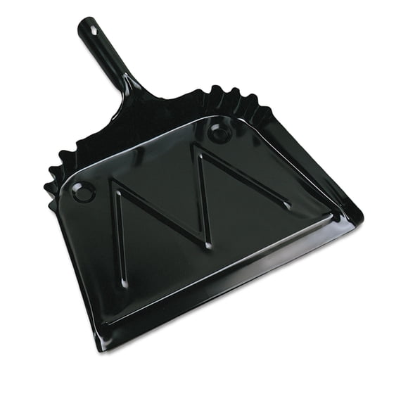 Boardwalk Metal Dust Pan ,PAN,METAL DUSTPAN,BK