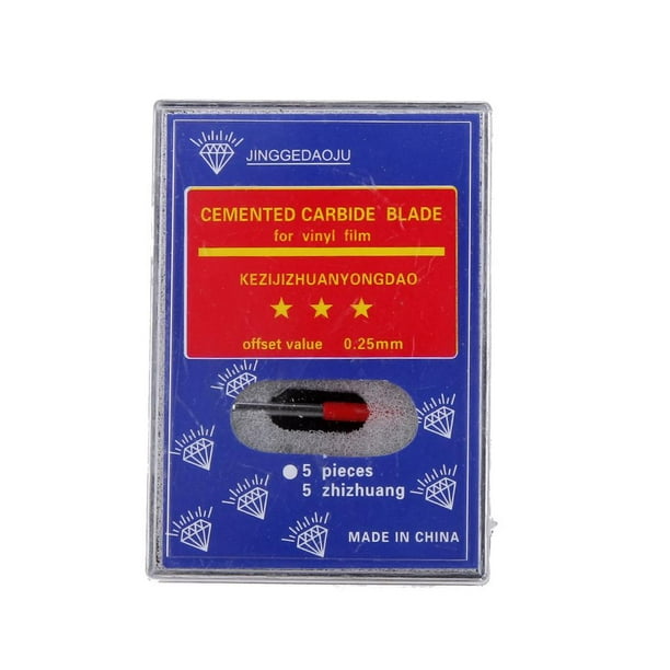 5pcs 45 degree Portas para Plotter de Corte de de Vinilo Rojo shamjiam hojas de plotter de corte
