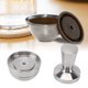 thumbnail image 1 of Cápsulas De Café Reutilizables, Juego De Tazas Cápsulas De Café Compactas Y Fáciles De Limpiar, Recargables, Evitan La Oxidación Para El Hogar, 1 of 7