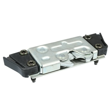 Unique Bargains Front Left Driver Side Power Door Lock Actuator Motor Door Latch Assembly Silver Tone Black