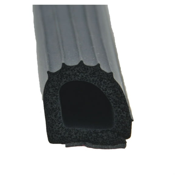 AP Products 018-206 Ribbed Foam D Seal with Hats