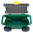 Pure Garden Plastic Garden Storage Cart