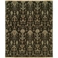 thumbnail image 2 of Kalaty Soumak Natural Area Rug SL-248 Walnut Bulbs Scrolls 4' x 6' Rectangle, 2 of 2