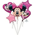 thumbnail image 2 of MINNIE MOUSE Happy Helpers Party Head Face Ear Heart 5 Piece Mylar Balloon Set, 2 of 4