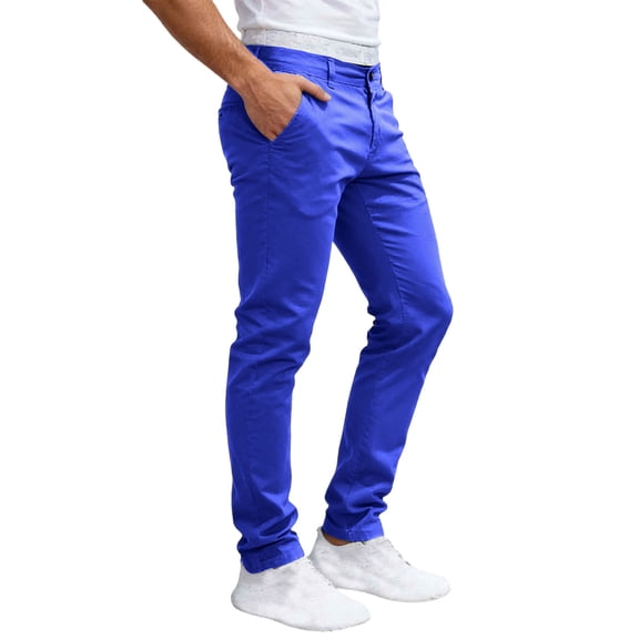 CHEEREAM Dress Pants for Mens Straight Leg Drawstring Elastic Waist Trousers Bussiness Ofice Work wear Causal Loose Fit