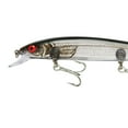 thumbnail image 2 of Bomber Heavy Duty Long A Crankbait 6" Silver Flash Black Back 7/8 oz., 2 of 3