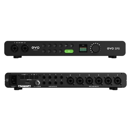 　8chマイクプリアンプ AUDIENT evo SP8 インテリジェントなevoプリアンプを8基搭載 オーディオ・インターフェースを拡張する最適なパートナー AUDIENT　evoSP8