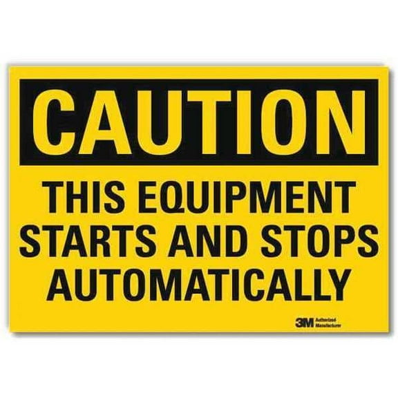 Lyle Caution Sign,5inx7in,Reflective Sheeting U1-1030-RD_7X5
