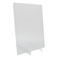 Transparent Acrylic Pegboard Display Stand Jewelry Organization and