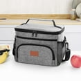 thumbnail image 3 of Bolsa térmica para almuerzo para hombres y mujeres, a prueba de fugas, con correa ajustable, ideal para el trabajo, picnics y viajes, 1 unidad, 3 of 3