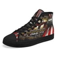 thumbnail image 7 of Jesus Cross Way Maker Miracle Worker High Top Canvas Shoes Sneakers Black Size 6, 7 of 7