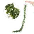 thumbnail image 4 of Hytrove 1Set Artificial Eucalyptus Stems Green Plastic Fade Resistant Decoration for Homeowners and Women, 4 of 8