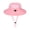 Pink, variant on Hats for Men and Women Wide Brim Boonie Bucket Hat For Fishing Hiking Garden Daily Wear