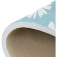 thumbnail image 7 of SKYSONIC 36×24in Daisy Flower Bees Area Rug, Blue Fresh Non-Slip Floor Carpet Comfort Floor Mats Decor for Indoor Living Dining Room and Bedroom Area, 7 of 7