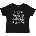 thumbnail image 3 of Inktastic Mommy and Daddy Love Me Valentine Boys or Girls Baby T-Shirt, 3 of 5