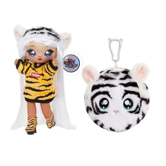 Na! Na! Na! Surprise 2-in-1 Fashion Doll and Plush Purse Series 4 – Bianca Bengal