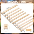 thumbnail image 2 of Uxcell 20Pcs Pottery Rolling Mud Stick Guide,Wood Clay Roller Pin Kit 13.4x0.8" 3 4 5 6 7 8 9 10 11 12mm(H), 2 of 6