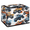 Multicolor 1, variant on CURLYOOT Monster Truck Cars Storage Bin With Zipper Lid, Foldable Clothes Organizer Lidded Storage Baskets, Rectangular Box Closet Shelf Organizer for Bedroom Living Room