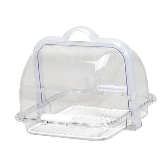 Cake Carrier with Handle with Lid Pie Platter Tray for Kitchen Dishes Fruits