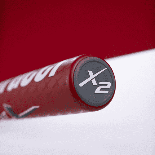 Marucci CATX2 (-11) USA Approved 2 5/8" Barrel Bat - White Red