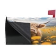 thumbnail image 4 of Ryvnso Mailbox Cover Magnetic A Highland Cattle Mailbox Wrap Large Size 25.5x21 Inch, 4 of 8