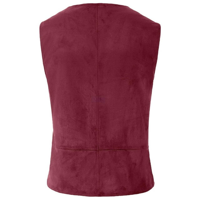 Gilets d'Extérieur pour Hommes Sans Manches Mode Gothique pour Hommes Élégants