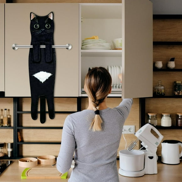 Toalla para gatos | Toalla facial, algodón absorbente, textura suave, limpieza delicada, cuidado de mascotas, higiene diaria, artículos esenciales para el cuidado de