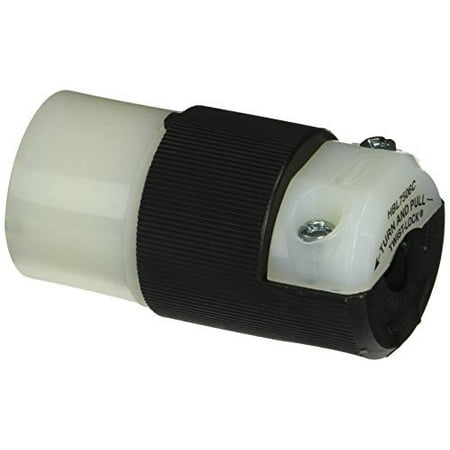 - Hubbell HBL7506C Locking Connector, 15 amp, 125V, L1-15R