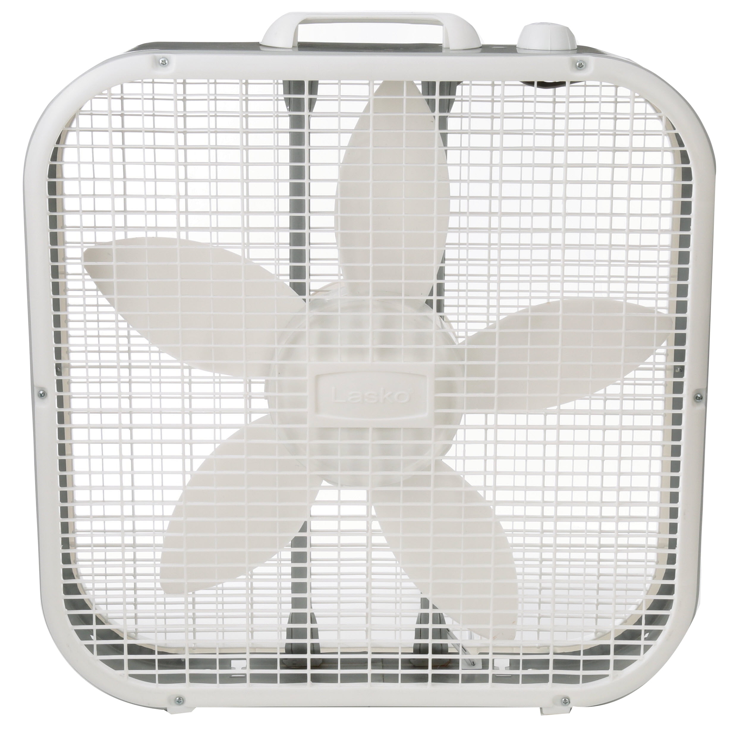 Lasko 20 Box 3 Speed Fan Model B20200 White Walmart Com