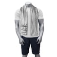 thumbnail image 2 of Poland Gym Towel, Village of Zakopane and Mount Gubolowka in Tatra in Greyscale, One-Sided Quick Dry Microfiber for Beach Fitness & Swimming, 60" x 30", Charcoal Grey Pale Taupe, by Ambesonne, 2 of 2