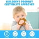 thumbnail image 3 of 2pcs Baby Teether, Silicone Baby Teether Toy Set Soft Teethers BPA Free, Stimulate Growth of Gums and Teeth, for Boys and Girls, 3 of 5