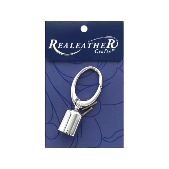 Realeather Tassel Clip - Chrome