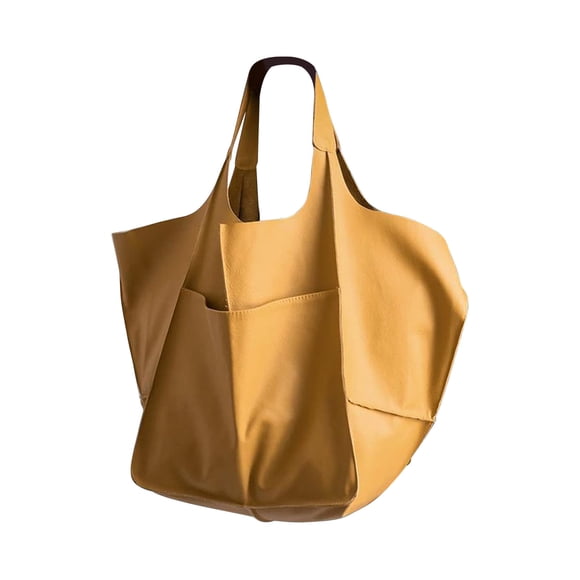 Clearance Items! European And Retro 2025 Large Bag Soft Leather Large Capacity One Shoulder Handheld Women's Sales Today Clearance!