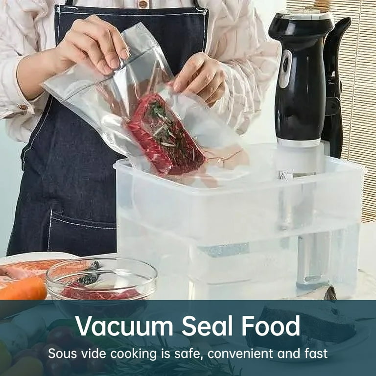 SEATAO Vacuum Sealer Bags,11 inchX 60 feet Rolls 2 Pack for Food