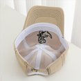thumbnail image 4 of Gibobby Baby Boys Girls Baseball Hat Dinosaur Pattern Adjustable Toddler Sun Hat 12 18 Months 1-4T Kids Outdoor Play Cap Infant Ball Cap for Summer(3-8 Years,Khaki), 4 of 8