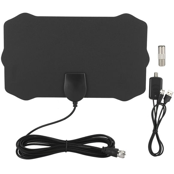 ZOUSSIQI TY22D Black Compact Portable Back Paste HDTV Mini High Definition TV Digital Television Antenna EL225#50832