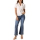 thumbnail image 2 of INSPIRAR CHIC Blusas de Cuello en V para Mujeres Elegante Casual Estampado de Cereza con Solapa Notch Verano Manga Corta XS Blanca, 2 of 6