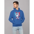 thumbnail image 2 of Polar-Bear ICEE Love - Adorable Cool Heart Graphic Men's Hoodie, 2 of 4