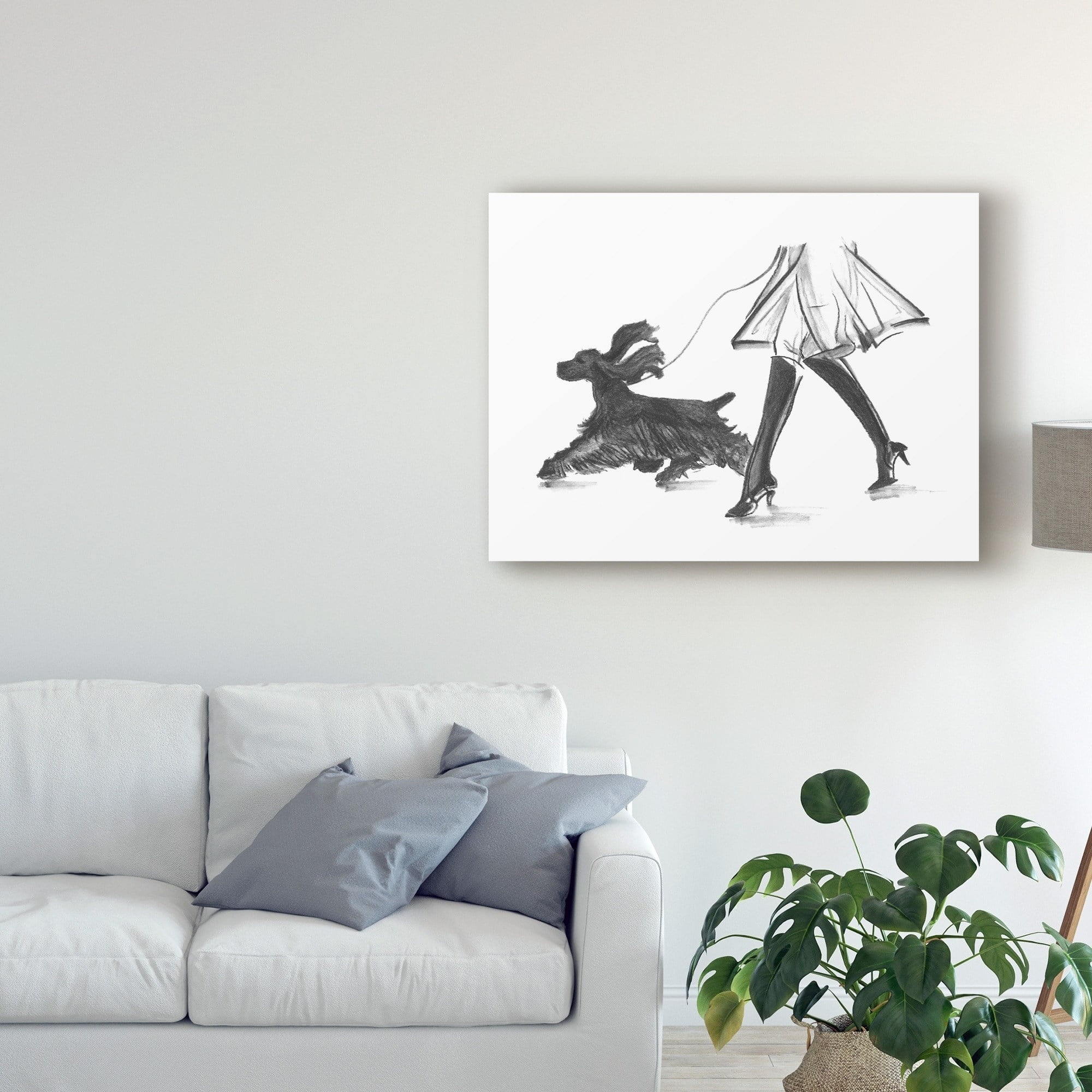 Trademark Fine Art 'Perfect Companion I' Canvas Art by Ethan Harper