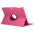 thumbnail image 1 of Maoww Housse de Tablette 10.1 Pouces Protecteur Anti-Rayures Support Auto-Sommeil Étui Support Remplacement pour Samsung Rose Rouge, 1 of 7