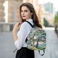 thumbnail image 6 of FORMRS Mini Backpack Purse for Women Travel Daypack Casual Shoulder Bag, Mounatin at Dawn, 6 of 7
