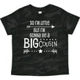 thumbnail image 3 of Inktastic So I'm Little, but I'm Gonna Be a Big Cousin Boys or Girls Toddler T-Shirt, 3 of 5