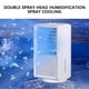 thumbnail image 3 of USB Cooling Fan for Room 3 Speed Portable USB Mini Mist Cooler with LED Light for Office/Home, 3 of 5