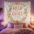 thumbnail image 2 of Clean Dominant Held With Grace Slightly Distressed Serif, Mystical Fantasy for Space Lovers, Galaxy Room Decor, Valentine's Day Gift, Tapestry Wall Hanging for Bedroom and Dorm, 2 of 7