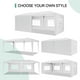 thumbnail image 5 of Yeshouse Carpa plegable de 3 x 6 m con ventanas de polietileno, bolsa con ruedas, paredes laterales extraíbles, refugio impermeable para fiestas, jardines, eventos y bodas, 5 of 9